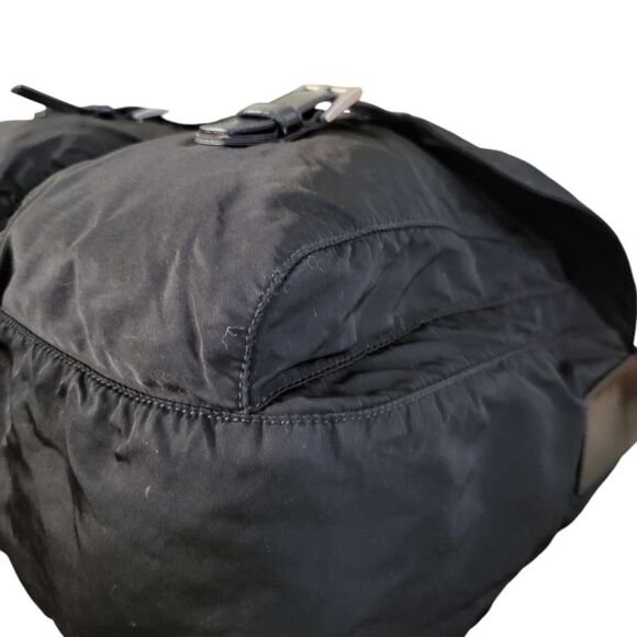 Prada Nylon Black Messenger Bag Crossbody Bag - Picture 10 of 16